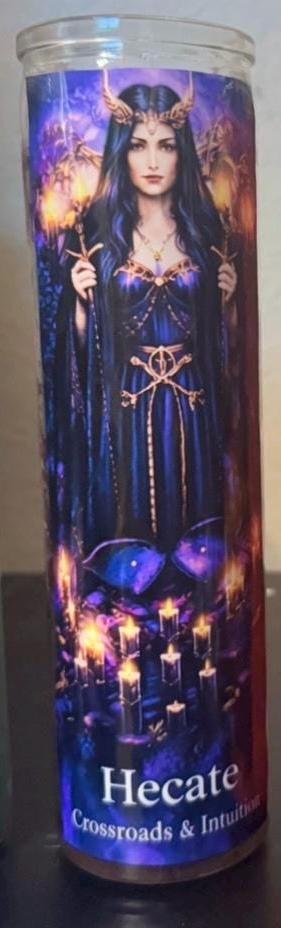 Hecate Goddess Devotional Candle | Witchcraft Ritual Altar Tool __etsy:7932332705
